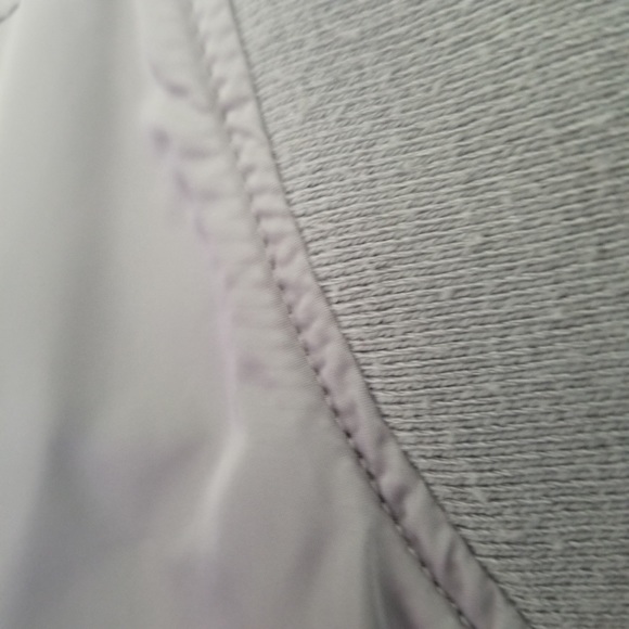 Guess Reversible 2 in 1 Silver Satin Bomber Jacket - Picture 7 of 8